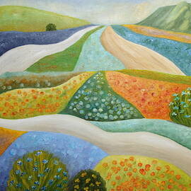 Springtime Bustle by Angeles M Pomata