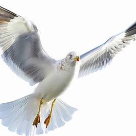 Sseagull_spreading_wings_No 2 by Andre Petrov