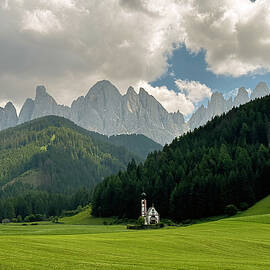 St. Johann and the Dolomites  by Barbara Siegel