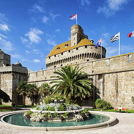 St Malo Castle by Shirley Mitchell