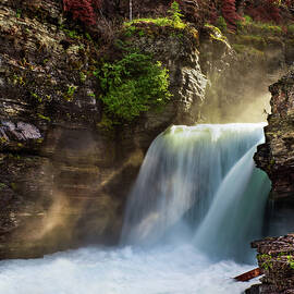 St. Mary Falls by Matt Halvorson