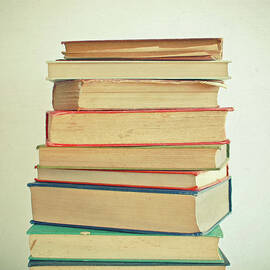 Stack of Books by Cassia Beck
