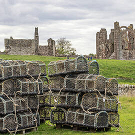 Stacked Lobster Pots by Shirley Mitchell