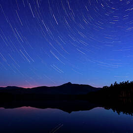 Star Trails Over Chocorua by Jeff Sinon