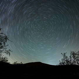 Star Trails Over Kartchner Caverns by Matt Halvorson