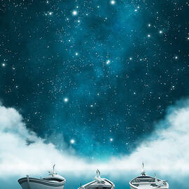 Stargazing - The Southern Cross by Moira Risen