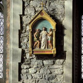 Station X - Jesus is Stripped of His Garments by Mary Lee Dereske