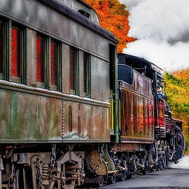 Steam Train Locomotive No 40  by Susan Candelario