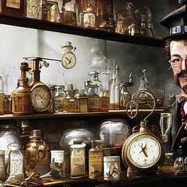 Steampunk Apothecary by Ron Weathers