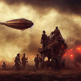 Steampunk Battlefield 1 by Ron Weathers