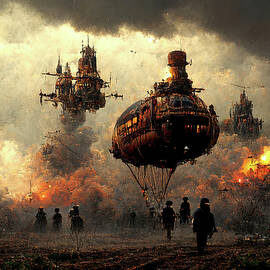Steampunk Battlefield 2 by Ron Weathers