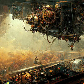 Steampunk Flight Deck by Ron Weathers
