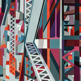 Steel And Grey  by Edmund Lewandowski by Edmund Lewandowski