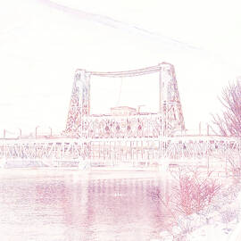 Steel Bridge in Portland  by Bruce Block