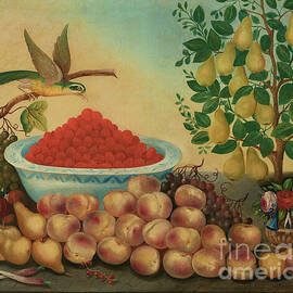 Still Life Dwarf And Pear Tree by Tina LeCour