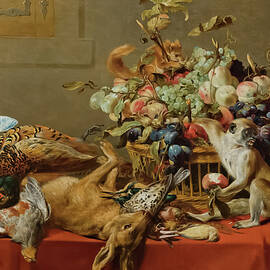 Still Life with Fruit and Dead Game by Frans Snyders