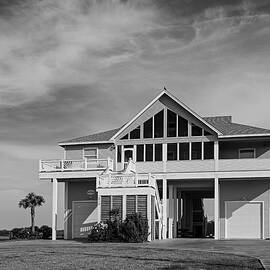 Stilt Houses and Beach, Bolivar Peninsula by Shankar Adiseshan
