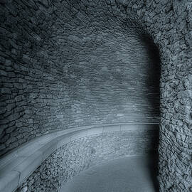 Stone Archway and Pathway by Susan Candelario