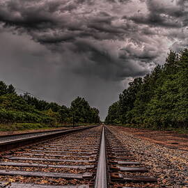 Storming Down The Tracks by Dale Kauzlaric