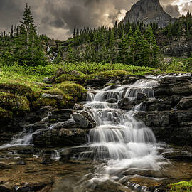 Stormy Cascades by Matt Halvorson