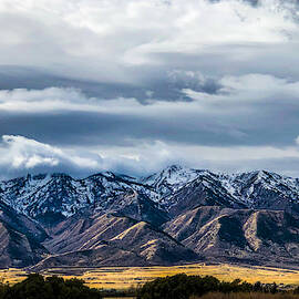 Stormy Mountains  by Kevin Schwalbe