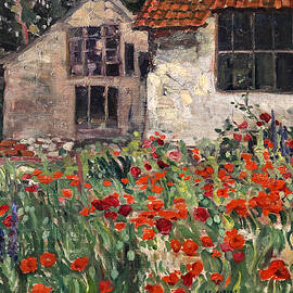 Studio at Etaples 1912 by AY Jackson by Alexander Young A Y Jackson