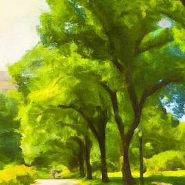 Summertime in Central Park by Alison Frank