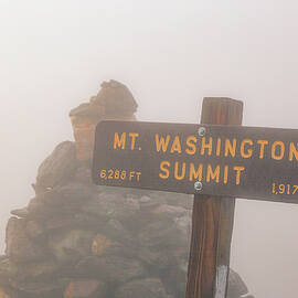 Summit In The Fog.  by Jeff Sinon