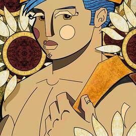 Sunflower Boy by Oscar Ortiz