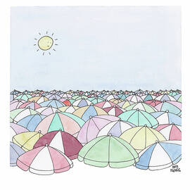 Sunny Day Umbrellas by Amy Hwang