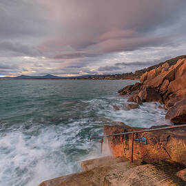 Sunrise at Hawk Cliff, Killiney, Co Dublin by Adrian Hendroff