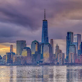 Sunrise at Liberty State Park by Penny Polakoff