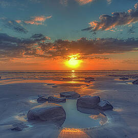 Sunrise at Wells by Penny Polakoff