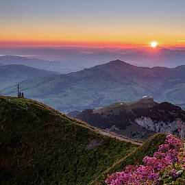 Sunrise in Appenzell by Serge Ramelli