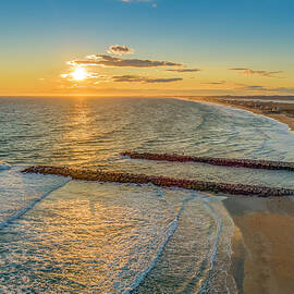 Sunset at Fenway by Veterans Aerial Media LLC