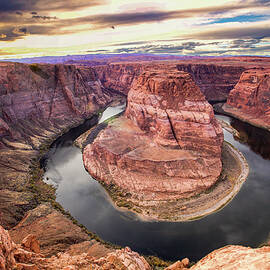 Sunset at Horseshoe Bend by Alberto Audisio
