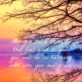Sunset by the lake - Inspirational by Tatiana Travelways
