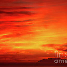 Inferno Sunset by Abigail Diane Photography