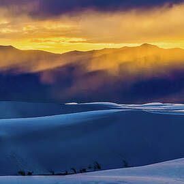 Sunset on White Sands by Tommy Farnsworth