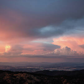 Sunset Over Medford by Diane Moller