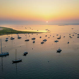 Sunset Over Watch Hill Cove I by Dave King