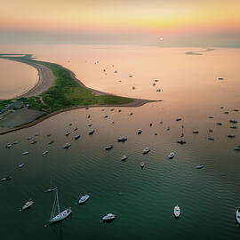 Sunset Over Watch Hill Cove II by Dave King