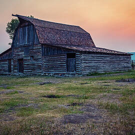 Sunset Stillness at Mormon Row by Robert Niemeier