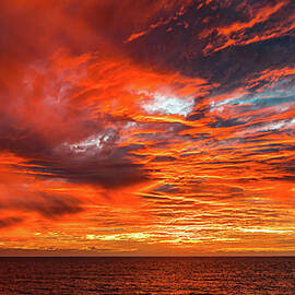 Sunsets Mazatlan Mexico by Tommy Farnsworth