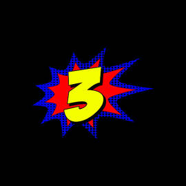 Superhero 3 Years Old Birthday by Flippin Sweet Gear