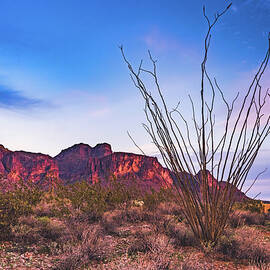 Superstitions Sunset, Arizona by Abbie Matthews