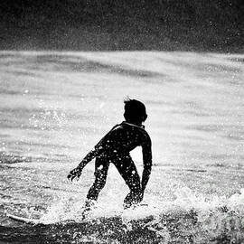 Surfer Boy Waiting  by Debra Banks