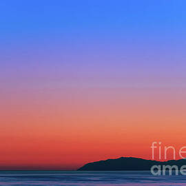 Surreal Sky at Sunset over Catalina Island by Abigail Diane Photography