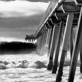Swells in Hermosa Beach by Joe Schofield