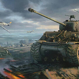 Tanks of Fury  by Antonios Valamontes